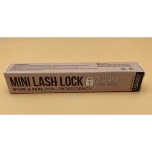 LASHVIEW Mini Lash Lock Bond & Seal Dual-Ended Eyelash Glue 3+ Days Long Wear